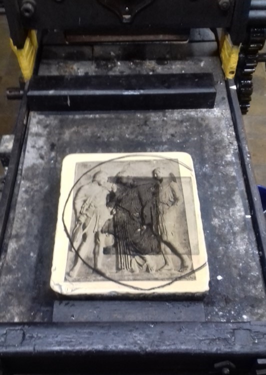 Lithographiedruck