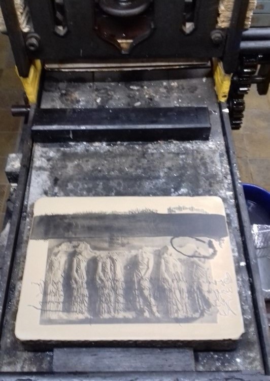 Lithographiedruck