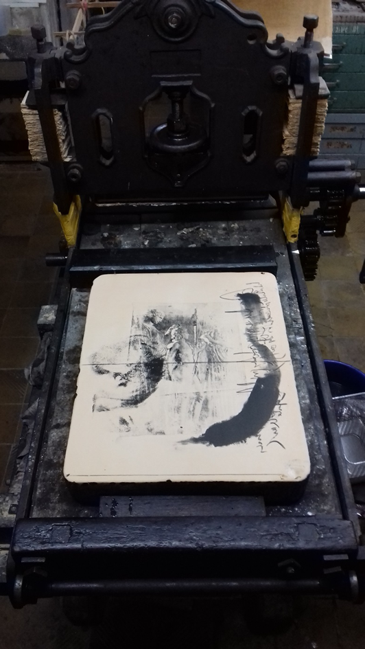 Lithographiedruck